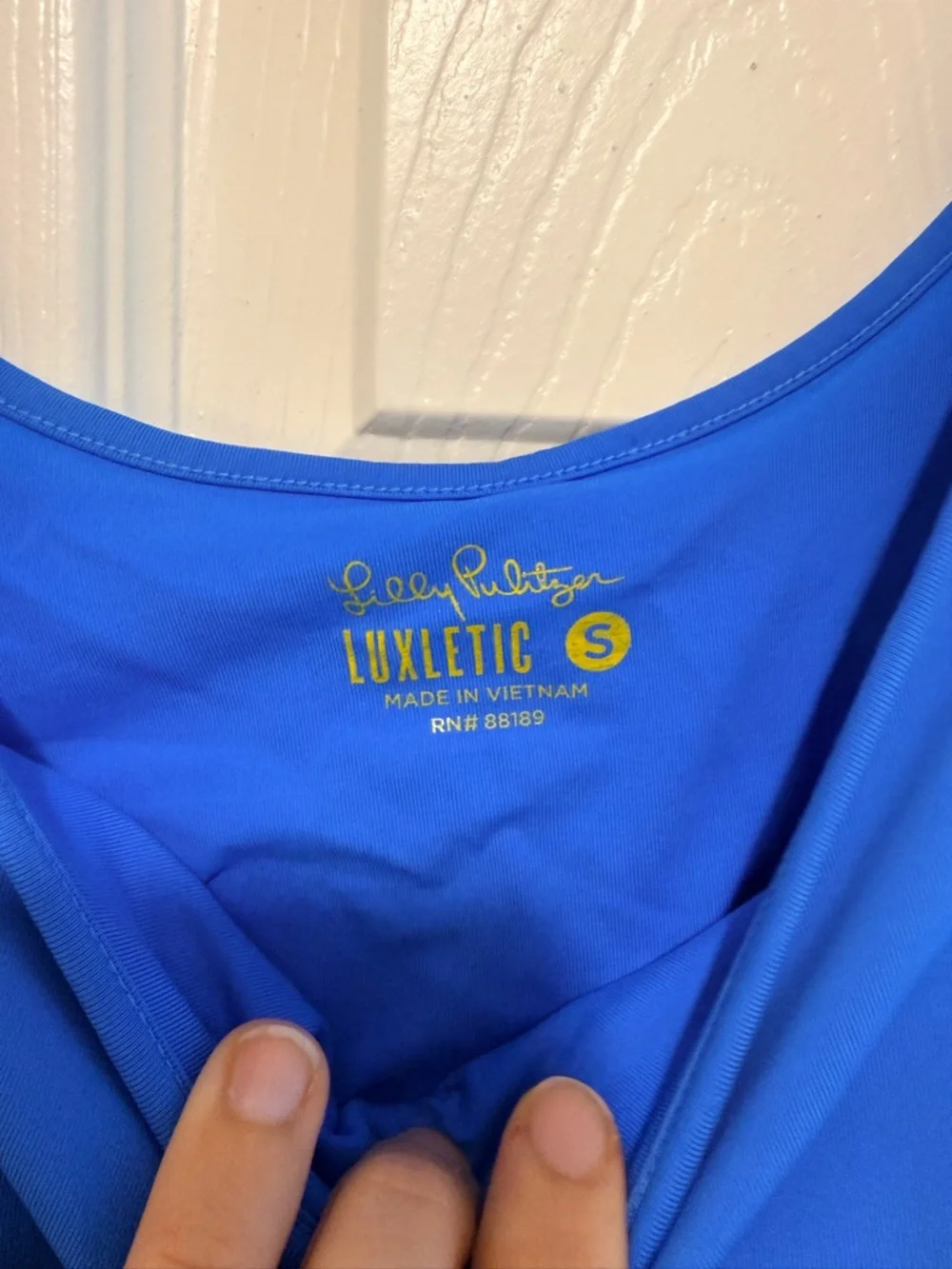 Lilly Pulitzer Luxletic Scoop Neck Tank - Picture 3 of 5